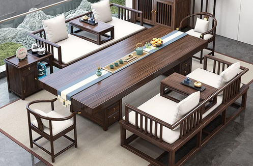 Mẫu Phòng Trà Đẹp – Một Góc Thiền Giữa Nhà Đón Bình Yên NA013